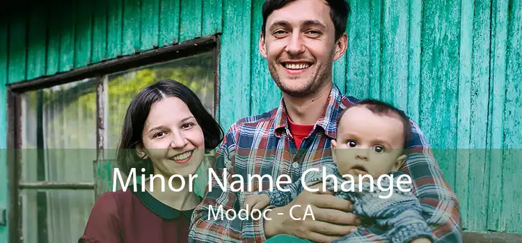  Minor Name Change Modoc - CA