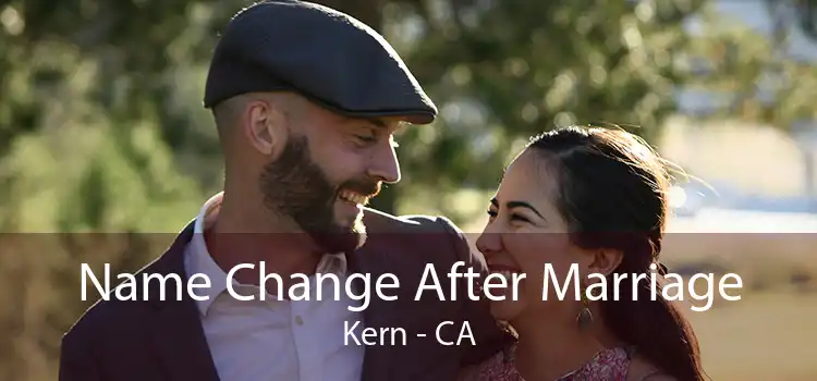  Name Change After Marriage Kern - CA