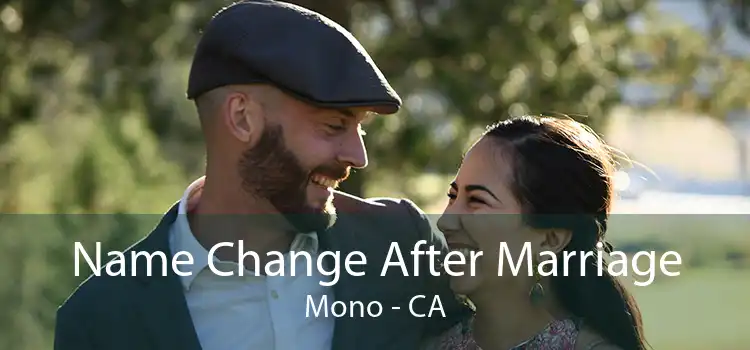  Name Change After Marriage Mono - CA