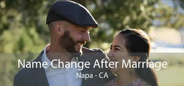  Name Change After Marriage Napa - CA