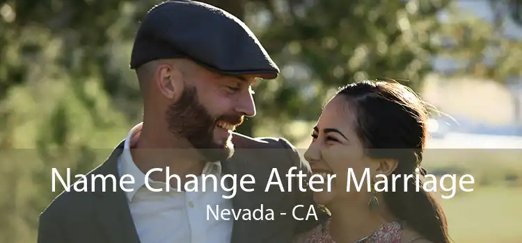 Name Change After Marriage Nevada - CA