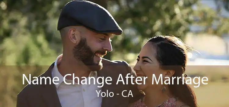  Name Change After Marriage Yolo - CA