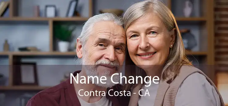  Name Change Contra Costa - CA