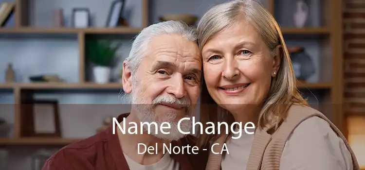  Name Change Del Norte - CA