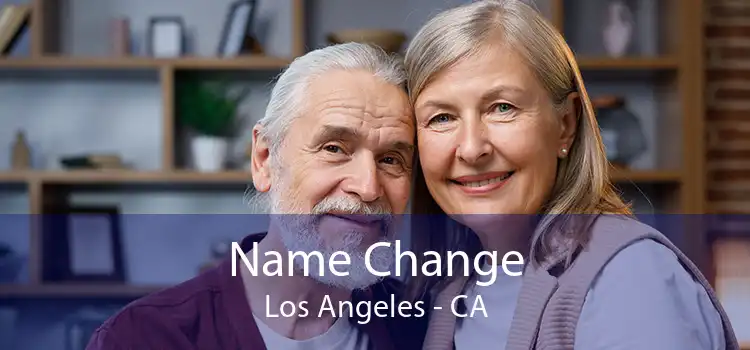  Name Change Los Angeles - CA
