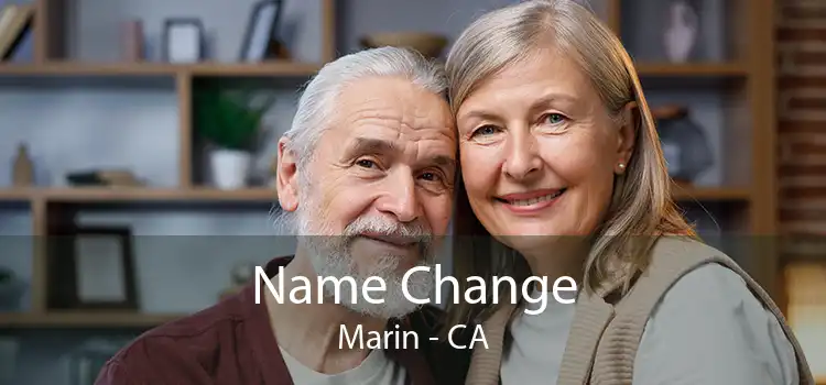  Name Change Marin - CA