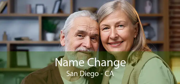  Name Change San Diego - CA