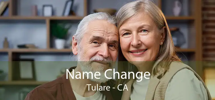  Name Change Tulare - CA