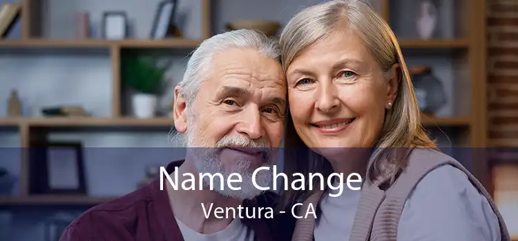  Name Change Ventura - CA